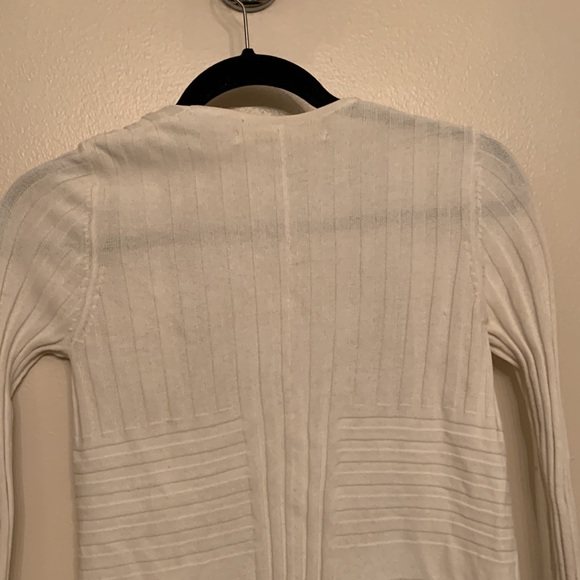 Long sleeve cream fitted cardigan Nordstrom - Picture 4 of 4